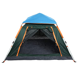 Carpa instantánea, Carpa de Emergencia de 4 Puertas para 3-4 Personas, Impermeable, a Prueba de Viento para jardín, Camping, Pesca en oferta