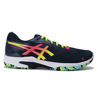 Asics Padel Lima FF, Indoor Court Shoe Hombre, French Blue/Hazard Green, 44 EU