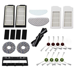 Kit de Accesorios para Limpiador de Robot, Trapo de Trapeador de Aspiradora de Robot de Reducción de Polvo para Oficina características