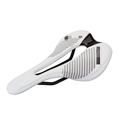 DSFHKUYB LINGJ Shop Asiento de Bicicleta MTB Saddles de Bicicleta de Carretera PU Ultraligero Transpirable cómodo cojín cojín Bicicleta componentes de