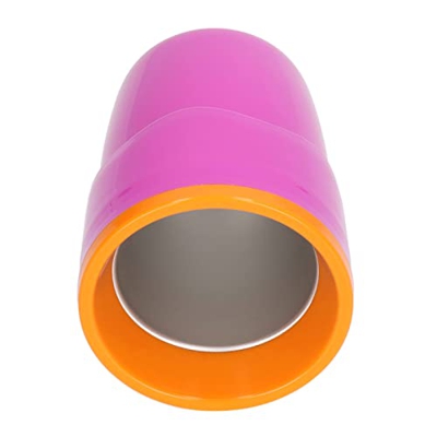 Squeeze Maker Ice Cup, DIY ABS Slushie Maker Cup Aislamiento de Doble Capa Delicado para el Hogar(Rosado)