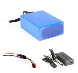 Batería de iones de litio de 36 V 18 Ah 648 Wh, incluye 25 A BMS y cargador para bicicleta eléctrica y scooter Pedelec en oferta
