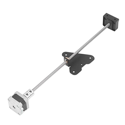 Kit de Ejes Z Duales, Plataforma Deslizante de Impresora 3D de Acoplamiento de Aluminio Fácil de Instalar Estructura Estable 42 Motor Paso a Paso para