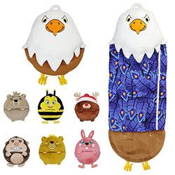 Sacos de Dormir Suaves y Cálidos para Niñas y Niños (70.87x27.56inch(L), Águila) en oferta