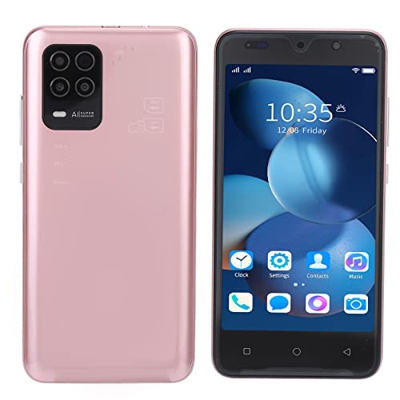 Teléfono Inteligente 8Pro, Teléfonos Celulares Desbloqueados de 5 Pulgadas, RAM 2GB ROM 32GB, Doble Tarjeta de Doble Modo de Espera, Reconocimiento Fa