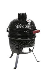 HOKO® Kamado - Barbacoa de carbón vegetal de cerámica, color negro en oferta