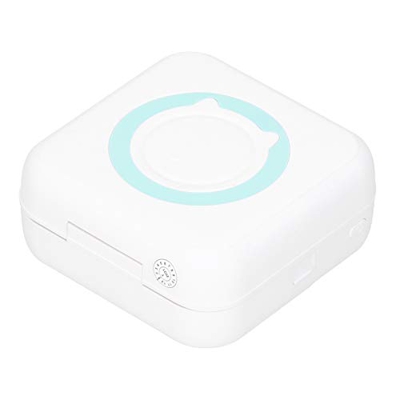 Mxzzand Impresora de Preguntas Incorrectas, Impresora Multifunción para Teléfono, Impresora de Bolsillo, Tamaño Pequeño con Cable USB para Viajes a la