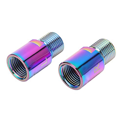 Espaciador de Pedal Extendido para Bicicleta, Protección de Rodilla, 2 Piezas, Acero Al Cromo Molibdeno, Extensores de Pedal de Bicicleta para Ahorrar