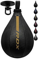 RDX Bola de Velocidad de Boxeo Bola de Entrenamiento de Velocidad de Pera, MMA Boxeo Velocidad Bola, Speed Bag para–Kick Boxing Gimnasio Saco Boxe Fit características