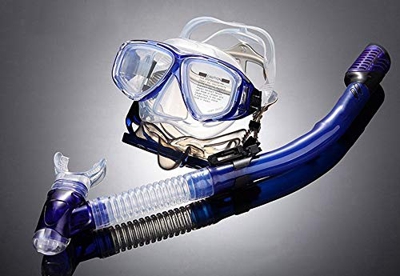 Full Dry Snorkel Buceo Equipo de buceo HD Antivaho Natación Equipo de esnórquel Protección de la nariz Máscara de esnórquel Máscara de buceo Natación 