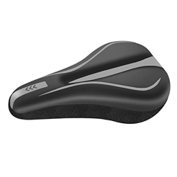 BNNEW Funda para Asiento de Bicicleta,Cojín de Asiento de Ciclismo Que Absorbe los Golpes - Cubierta de Almohadilla de Bicicleta Equipo de reemplazo d precio