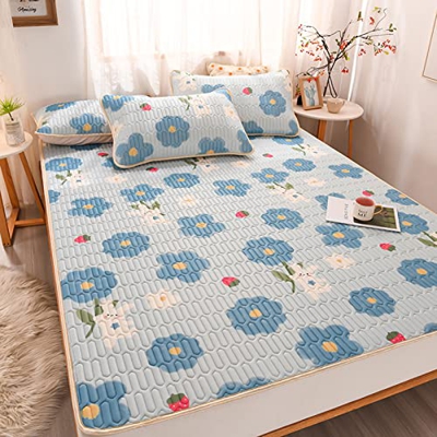 Estera De Látex De Tailandia, Estera De Seda De Hielo, Estera De Aire Acondicionado Gruesa Lavable A Máquina Plegable De Verano