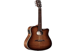 ADWS77CESHB Guitarra AC SLIM DREAD. SP. MANC. EL. en oferta