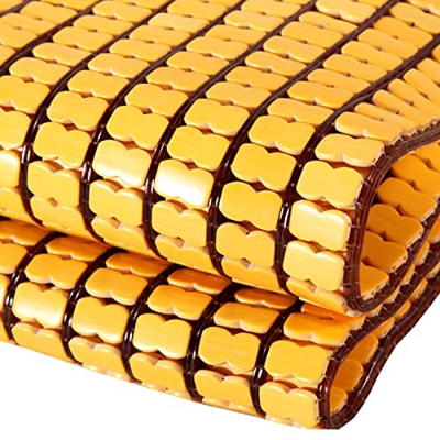 Natural Colchoneta para Bamboo Colchón,Estera de Dormir Verano de Hielo,Almohadilla de Mahjong Transpirable Suave,Antideslizante Suave Y Sin Rebabas,p