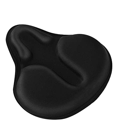 BAIHOGI Asiento de Bicicleta en Espesor 3D en 3D Asiento de Silla de Montura Transpirable Cubierta de Espuma de Espuma (Color : 02)