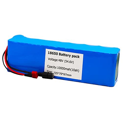 IVIWCLOP Batería Ebike De 48V 12000mAh Paquete Batería Litio 12Ah 13S4P Batería Iones Litio a Prueba Agua Batería De Litio para Bicicletas con Cargado