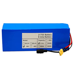 IVIWCLOP Batería Ebike De 36V 15Ah Batería Iones Litio para Bicicleta Eléctrica Batería Bicicleta Iones Litio Resistente Al Agua con Cargador De 2A Y  precio