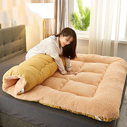 YIbing Colchón, Japonés Futón Colchón Tatami, 10cm Gruesa Colchón De Suelo para Adultos, Colchon de Plegable, Colchón De Futón Japonés, Sofá Cama con  características