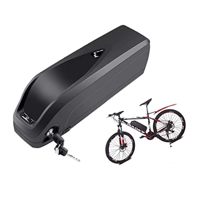 Batería de Bicicleta eléctrica Batería de Litio con Cerradura 36V 10Ah Batería de Bicicleta eléctrica con Cargador 2A, para Motor de Bicicleta eléctri