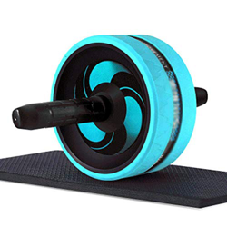 FMOPQ Rueda Muscular dominal-Rueda de Rodillo dominal con Rodillera, tonificación y Ajuste de Gimnasio en casa, Equipo de Ejercicio dominal de Fitness en oferta