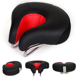 BAIHOGI Sada de Bicicleta Bike Sillle Silldle Asiento de montaña Asiento de Bicicleta de montaña Asiento Espesado Super Suave absorción de Choque de C en oferta