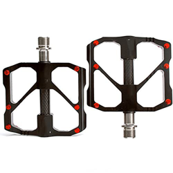 Pedales de bicicleta Pedal de bicicleta Eje de titanio Tubo de carbono Pedal de bicicleta Pedal de bicicleta de montaña Pedal de bicicleta de carreter en oferta
