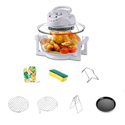 Freidora de aire visual freidora eléctrica doméstica sin aceite horno de ondas de luz multifunción de gran capacidad freidora de calefacción completam precio