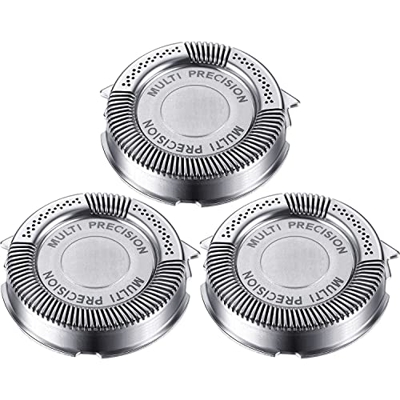 3 Paquete SH50 Cabezales de Afeitado de Repuesto Compatible con Phi-lips Serie 5000, Cuchilla de Afeitar de Repuesto Compatible con Afeitadora Eléctri