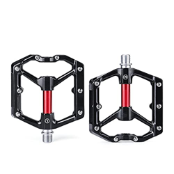Pedal de bicicleta Pedales de bicicleta de montaña de plataforma plana de aluminio, piezas híbridas BMX urbanas, rodamiento sellado, pedal de biciclet precio