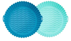 2/4pc Air Fryer Silicone Pot,Air Fryer Silicone Baking Pan,Reusable Non-Stick Air Fryer Silicone Liners Air Fryer Accessories with Many Air Fryer Bask precio
