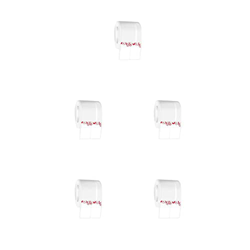 vreplrse 5 Juegos de Papel térmico Etiqueta de impresora térmica Etiquetas de envío Pegatinas térmicas Impresión transparente Papel de recibo térmico  características