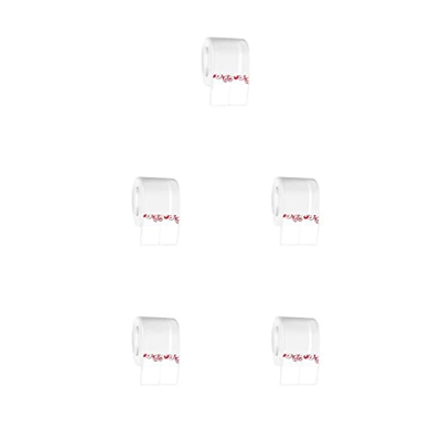 vreplrse 5 Juegos de Papel térmico Etiqueta de impresora térmica Etiquetas de envío Pegatinas térmicas Impresión transparente Papel de recibo térmico 