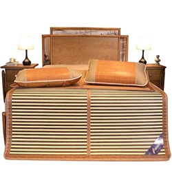 Colchoneta de Dormir Colchón para Verano,Estera del Amortiguador de Bambú Natural Refrescante Transpirable,Enfriamiento y Sudoración y Plegable,Estera en oferta