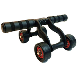 FMOPQ Rueda de músculo dominante, Rueda de Vientre Rueda de Cuatro Ruedas Rueda de Vientre de Cuatro Ruedas para Equipo de Gimnasio Muscular dominante características