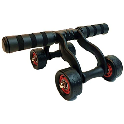 FMOPQ Rueda de músculo dominante, Rueda de Vientre Rueda de Cuatro Ruedas Rueda de Vientre de Cuatro Ruedas para Equipo de Gimnasio Muscular dominante
