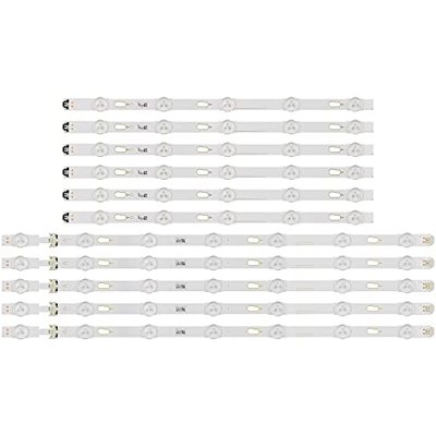 GaYouny Tira de retroiluminación LED para UE49JU6050 UE49JU6440 UE49JU6445 UE49JU7000 UE49JU7002 UE49JU7005 Beatirce (tamaño : 5 juegos)