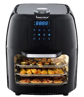Freidora de aire saludable, cesta de aperitivos, negro, 6 kg, 2 porciones