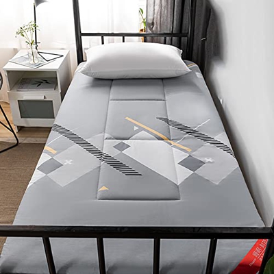 KKCD Futón Plegable Colchón para Dormir Dormitorio Estudiantes Colchón Individual Colchón De Piso Japonés Suave Rollo De Cama Japonés Colchoneta De Do