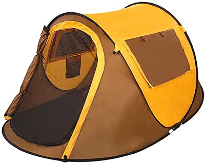 Desconocido Tiendas campaña Ligeras Tienda de campaña emergente automática para 3 a 4 Personas, para Acampar Tiendas de campaña Impermeables automátic