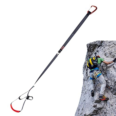 Lefenii 5 correas de pie para ascendente para escalada | Correas de pie de escalada | Correa de pie ajustable para cuerda ascendente escalada ayuda es