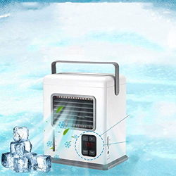 N/A recargable portátil portátil acondicionador de aire acondicionado USB mini enfriador de aire pantalla digital ventilador de refrigeración de aire  precio