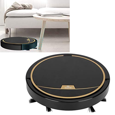 AUNC Aspiradora Robótica, Control Táctil USB Aspiradoras Robóticas Inteligentes de Arranque con una Sola Tecla, Control Remoto Automático para Pelo de