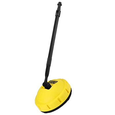 DierCosy Cepillo de Limpieza, Limpiador Giratorio de Superficie Compatible con karcher k Cepillo de Lavado de presión de Mango Largo, Cepillo Giratori