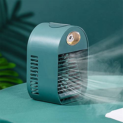 N/A Pequeño Ventilador de Aire Acondicionado Ventilador de Enfriamiento para el Hogar Mini Enfriador de Aire de Escritorio Dormitorio Móvil Enfriamien