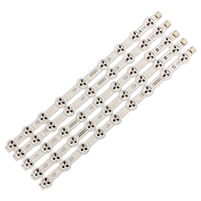 GaYouny 5 tiras LED de 355 mm tipo ABC para TV de 39 pulgadas 9FLHY168D 39PF3025D 39FHD-CNOV LC-39LD145K VES390UNDC-01 VES400UNDS-02 Beatirce (tamaño 