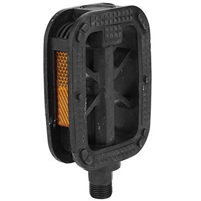 Aoutecen Pedales de Rodamiento Antideslizantes, Pedales de Bicicleta de Alta Fricción de Cemento Plástico sin Esfuerzo, Banda de Rodadura Ancha para B