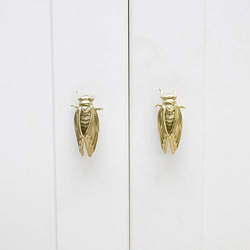 Forma de Insecto/Tiradores de latón para Muebles, Tiradores de Puerta y Tiradores para Armario, Cocina, Armario, cajón, Tiradores, decoración del hoga precio