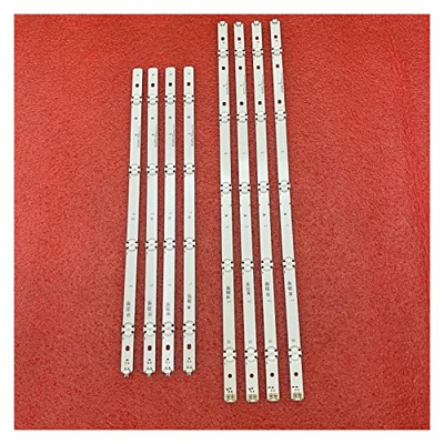 YAKESTYLE Piezas reemplazables- Nuevo 5set = 40pcs DIRIGIÓ Flight Strip Compatible con LG 49UF640 49UH610A 49UF640V 49LF510V NC490DUE SADP2 LGE_WICOP_
