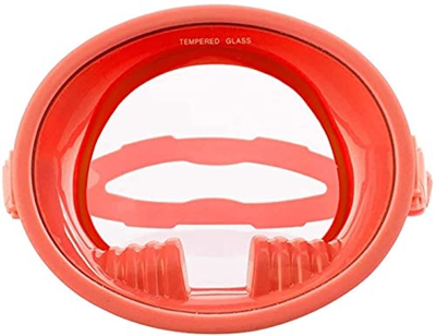 QHYXT Buceo Snorkeling Snorkel 180° Vidrio Templado Antifugas Antivaho Fácil Respiración Buceo Snorkel para Natación Pesca Submarina Buceo Hombres Muj