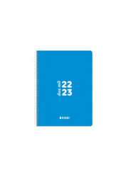 Enri, Agenda 2022 2023 Día Por Página, Tapa Plástico, 12x18cm, Español, Color Azul precio